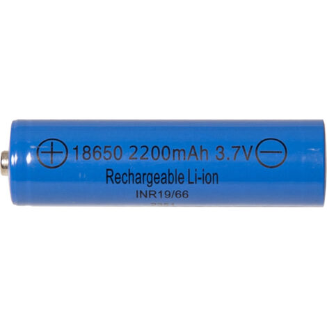 Ersatzakku für Solarartikel, Type 18650, 3,7 Volt, 2200 mAh (1/5)