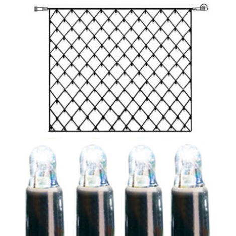 System LED "LED Lichternetz 3x3m" 192 LED´s, kaltweiß, IP44 (1/5)