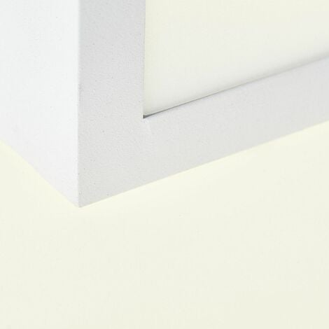 3000K), weiß, BRILLIANT 25W 1x integriert, A Cubix 3flg (2400lm, Metall/Kunststoff, Deckenleuchte Lampe, LED LED