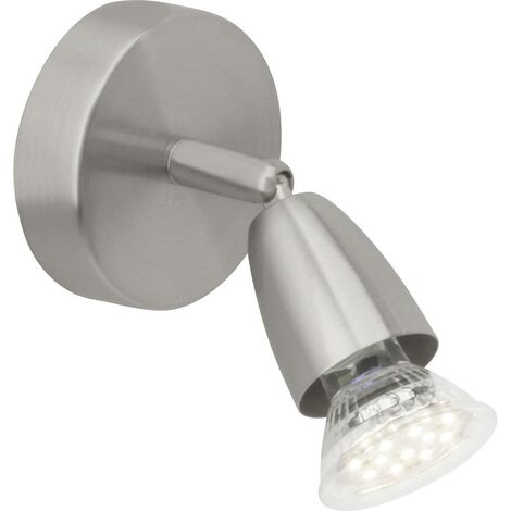 3000K) Wandspot BRILLIANT LED-PAR51, inklusive, Lampe eisen GU10, Amalfi LED-Reflektorlampe 1x 3W LED (250lm,