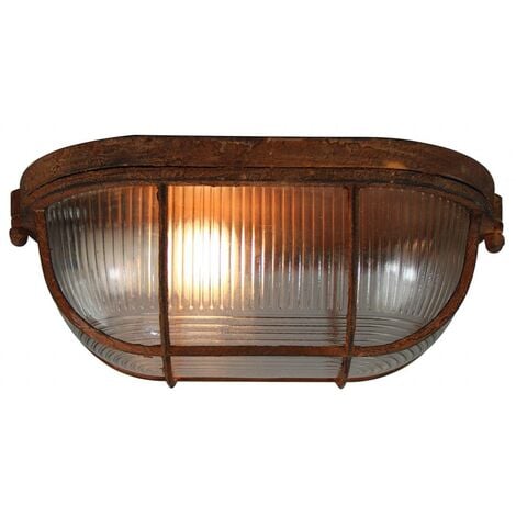 BRILLIANT Lampe Bobbi für Normallampen 40W, 28cm E27, rostfarbend Wand- A60, (nicht Deckenleuchte geeignet 1x und