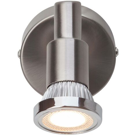 BRILLIANT lamp Bente wandspot roestkleurig 1x PAR51, GU10, 4W, geschikt voor reflectorlampen (niet inbegrepen) | Schaal A tot E | Draaibare kop