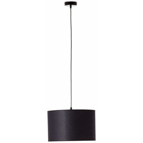 BRILLIANT Esher Pendelleuchte 38cm schwarz 1x A60, E27, 40W, geeignet für  Normallampen (nicht enthalten)