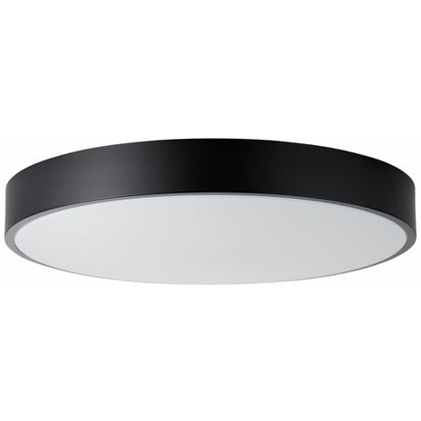 Deckenleuchte Lampe Slimline weiß/schwarz Stufenlos LED BRILLIANT 49cm integriert, 60W 1x LED 3000-6000K) (4800lm,