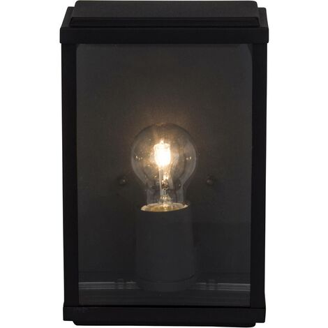 BRILLIANT Lampe Gaia Außenwandleuchte A60, geeignet IP-Schutzart: 1x schwarz (nicht Normallampen E27, für 60W, enthalten)