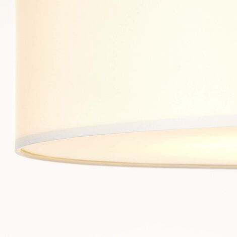 BRILLIANT Lampe weiß/chrom (nicht Deckenleuchte für 70cm Normallampen geeignet Andria A60, 46W, enthalten) E27, 6x