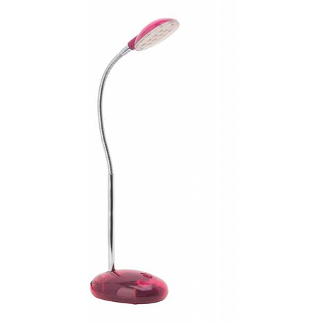 BRILLIANT Lampada Da Tavolo Timmi LED 2W - Luce Bianca 6000K, Regolabile E Con Pressostato, Design Trasparente - 4