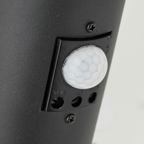 BRILLIANT Dody Außenwandleuchte Bewegungsmelder schwarz 1x E27, A60, 20W, enthalten) für geeignet Normallampen (nicht