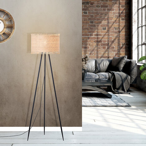 BRILLIANT Plough lampada da parete spot bianca / legno chiaro | 1x A60, E27, 10W, adatto per