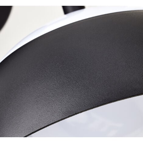schwarz, 1x Lichtfarbe: W 12 Aluminium/Polycarbonat, Matfen Brilliant Außenwandleuchte (Lichtstrom: integriert, sand , 1100lm, LED LED
