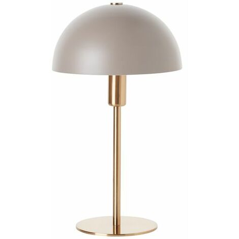 Tropfenlampen D45, (nicht enthalten) gold/matt E14, geeignet 1x 28W, Tischleuchte taupe Lillian BRILLIANT für