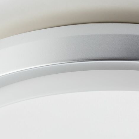 BRILLIANT Devora LED Außenwandleuchte 28cm silber 1x (Lichtstrom: LED integriert, 3000K) Lichtfarbe: LED integriert, 12W 1600lm