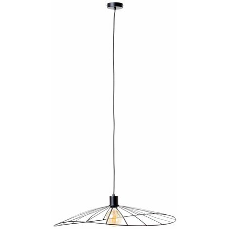 BRILLIANT Lampe, 1x in Leika Pendelleuchte / kürzbar der A60, Kabel 52W, matt, schwarz 1flg E27, Höhe