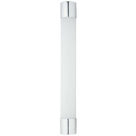 BRILLIANT Lampe Horace LED Wandleuchte weiß/chrom 4000K) (1300lm, Steckdose 10W LED IP-Schutzart: integriert, 1x