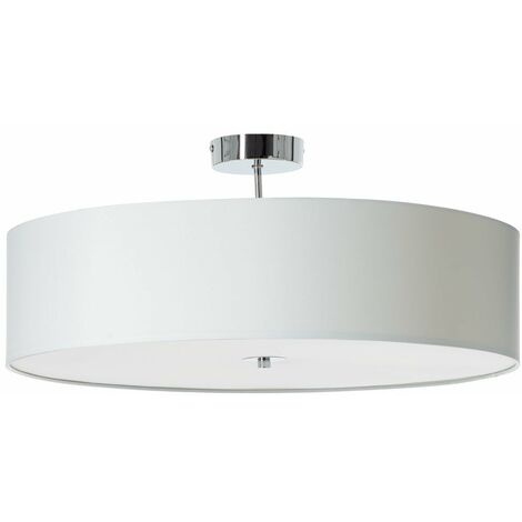 BRILLIANT ANDRIA Deckenleuchte 60cm weiß/chrom Innenleuchten,Deckenleuchten,-dekorat Iv