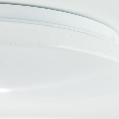 BRILLIANT Heddy LED (Lichtstrom: LED 1x 39cm 2400lm, LED 3000-6500K) Tuya-App weiß Lichtfarbe: 22W integriert, Deckenleuchte integriert