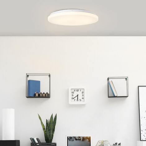 Brilliant Alon LED Deckenleuchte Metall/Kunststoff, weiß, Lichtfarbe: , 2500lm, 38cm 1x (Lichtstrom: LED integriert, W 24