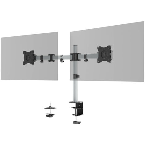 Durable Monitor Halterung Für 2 Bildschirme – Schwenkbar, Neigbar, Höhenverstellbar Bis 32 Zoll & 8 Kg