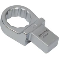 SW-Stahl 03864L Einsteck-Ringschlüssel 24 mm I Einsteckvierkant 14 x 18 mm I Einsteckringschlüssel SW 24mm