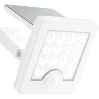 Brilliant Luton G40420/05 Solar-Außenwandleuchte mit Bewegungsmelder LED 4 W Weiß