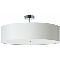 BRILLIANT ANDRIA Deckenleuchte 60cm weiß/chrom Innenleuchten,Deckenleuchten,-dekorat Iv