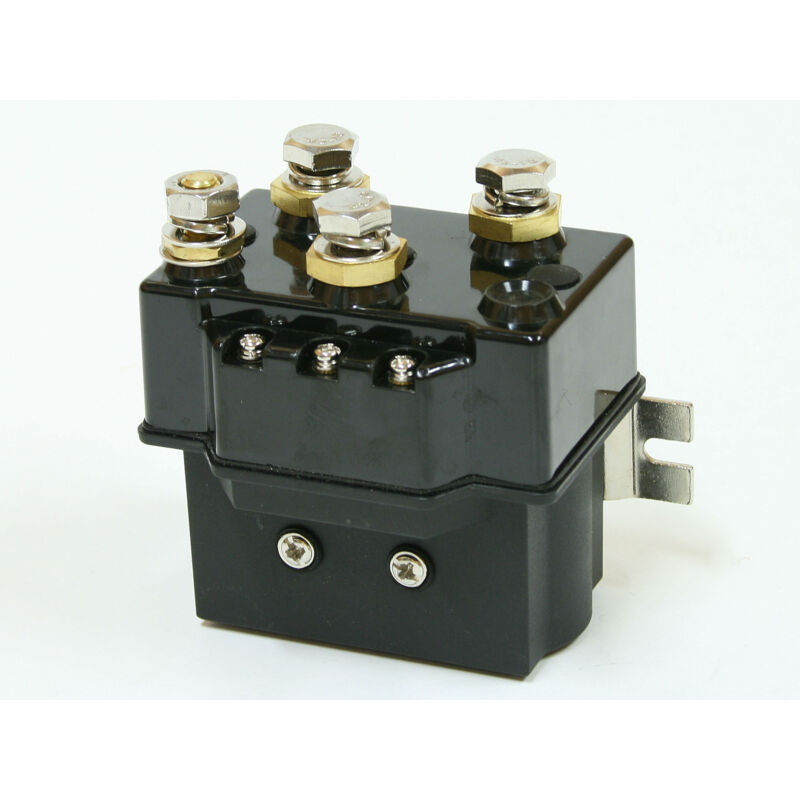 Relè Solenoide Per Verricello 12V 100A – Contattore A 7 Pin In ABS Con Contatti In Lega D'Argento Per ATV, UTV, Camion