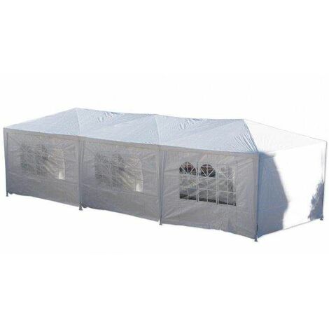 Bc-elec - 5300-0006 GAZEBO - PADIGLIONE TENDA DA PARTY IN GIARDINO - TENDA DA GIARDINO - TENDONE DELLA BIRRA DA 3X9 M RESISTENTE ALL'ACQUA