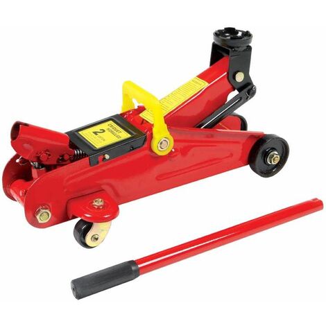 Varan Motors - NEFJ-02 CRIC IDRAULICO AUTO 2 TONNELLATE A CARRELLO Industriale Sollevamento Cric Garage 182309
