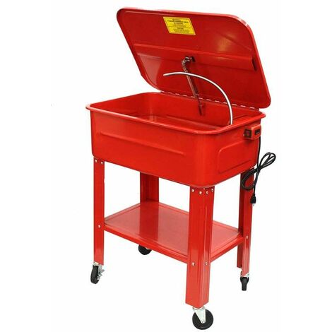 Varan Motors - NEPW-02 20 GALLONI LAVA PARTI PULITRICE CON POMPA 230V DA OFFICINA PULENTE AUTOPORTANTE NUOVA