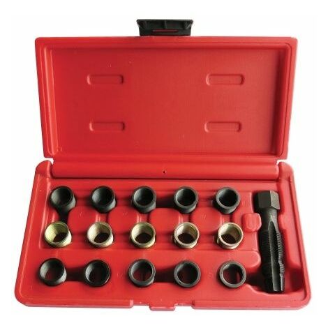 Kit Estrattore Candelette Glow Plug Spezzate - Set 16 Pezzi Con Chiave A T Cricchetto Per Auto - Foto 7