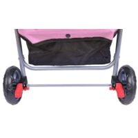 Bc-elec - 5663-0015Apink Passeggino per animali con 3 ruote, colore rosa - Rosa