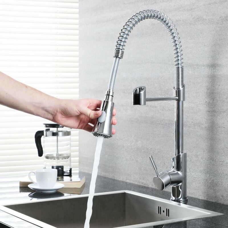 2 modalità rubinetto rubinetto spruzzatore per cucina ABS estraibile rubinetto doccia per doccia pezzo sostitutivo per filettatura maschio G1 2 