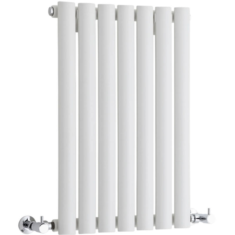 Hudson Reed Revive Radiatore Termoarredo di Design Orizzontale Moderno -  Termosifone con Finitura Bianca - Design a Colonna - 635 x 413mm - 652W -  Riscaldamento ad Acqua Calda