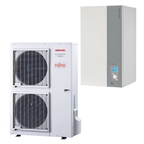 Atlantic – Pompe à chaleur air/eau 14kW A++ – Monophasé 230V – Compatible avec tous émetteurs – 526301 - EAU 14 KW