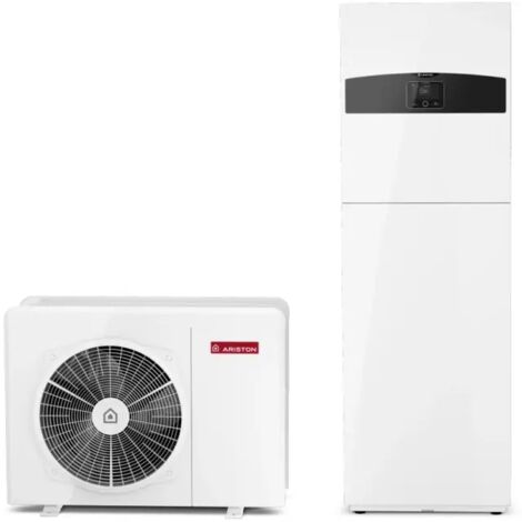 Ariston Group – Pompe à chaleur air/eau 8 kW – COP jusqu'à 3,2 – Réservoir 180L – Connectivité Sensys Net HD – 3301894