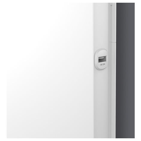 THERMOR - Radiateur Chaleur douce Equateur 4 horizontal Blanc mat 1250W - 427234