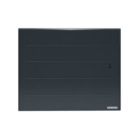 Thermor – Radiateur à inertie électrique 1000W horizontal – Aluminium gris ardoise – Confort thermique optimal – 480304