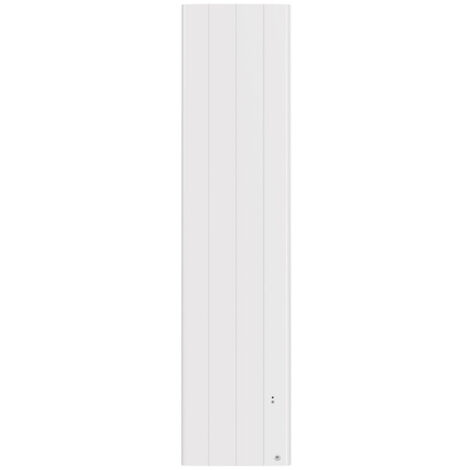 Thermor – Radiateur à inertie fluide connecté 1800W vertical – Design compact blanc brillant – Hub Cozytouch – 494834