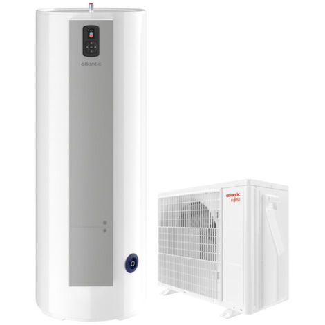 Atlantic – Chauffe-eau thermodynamique Calypso Split 270L – COP 3,37 – Installation flexible – Unité extérieure 50 dB(A) – ATLPACKSPLITCA270