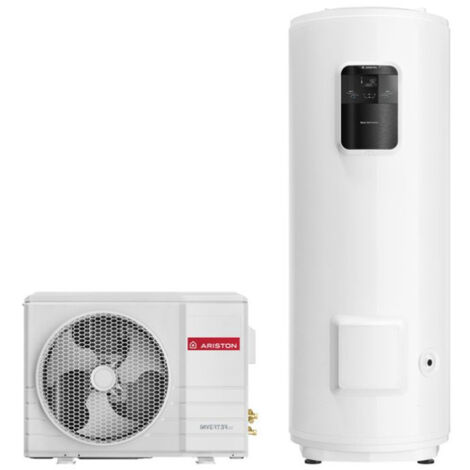 Ariston Group – Chauffe-eau thermodynamique Nuos Split Inverter WiFi mural 200L – Pompe à chaleur – Économies d'énergie jusqu'à 80% – Installation flexible (1/3)