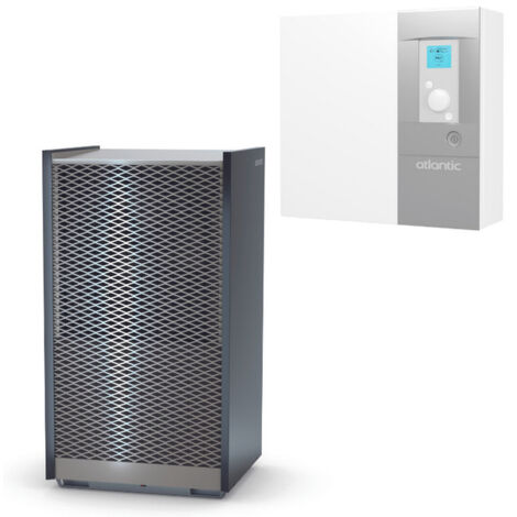 Atlantic – Pompe à chaleur air/eau monobloc 12 kW – Efficacité énergétique 175% – Niveau sonore 36 dB(A) – ATLIXTRAMCOMPACT12T
