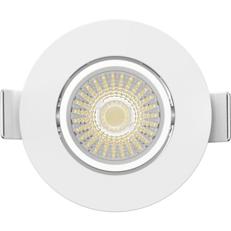 LIBRA Spot encastré 6W, 600lm, dimmable, orientable, 2700-3000-4000K - S0050690D - SOLUM