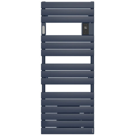 ATLANTIC - Radiateur sèche-serviettes connecté Adelis avec soufflerie 1500W Bleu Profond - 861553