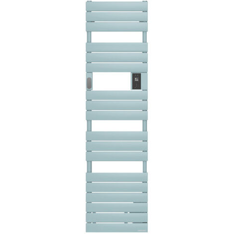Radiateur sèche-serviettes connecté Adelis digital étroit 1500W Vert d'eau ATLANTIC 861947