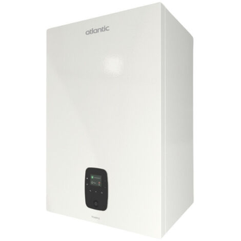 Chaudière à condensation murale 25 kW avec ballon ECS 45L – Régulation intelligente Atlantic Smart Adapt – 21347