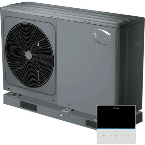 AIRWELL - Pompe à chaleur Air / Eau Monobloc WELLEA M HT connecté 12 kW Monophasé - 7MB140024