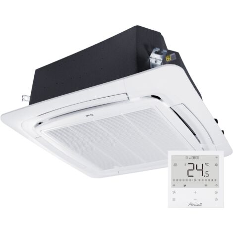 AIRWELL - Unité Intérieure DRV Réversible cassette 360° 900x900 CVTA 2,8 kW Monophasé - 7VF040008