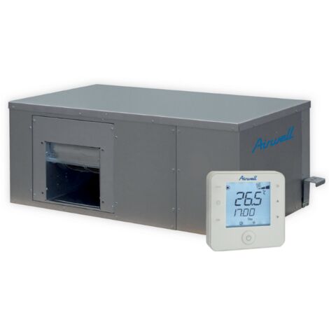 Airwell – Pompe à chaleur monobloc air eau 2,26 kW – Silencieuse 33 dB(A) – EER 4,22 – COP 4,99 – 7MB030001