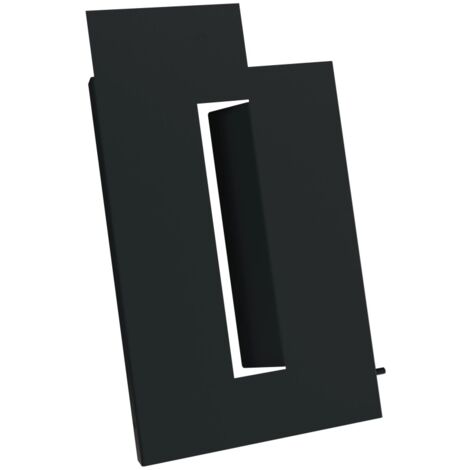 DECOCLIM - Lot de 2 joues latérales en alu pour extension hauteur anthracite taille L - DECOCLIM-23AL7016-JLATP (1/2)