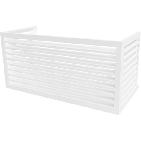 DECOCLIM - Extension hauteur pour caches DECOCLIM blanc taille L - DECOCLIM-23AL9010-PLUS (1/2)
